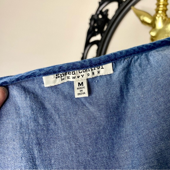 Speed Control New York Denim Sleeveless Dress - Picture 5 of 5